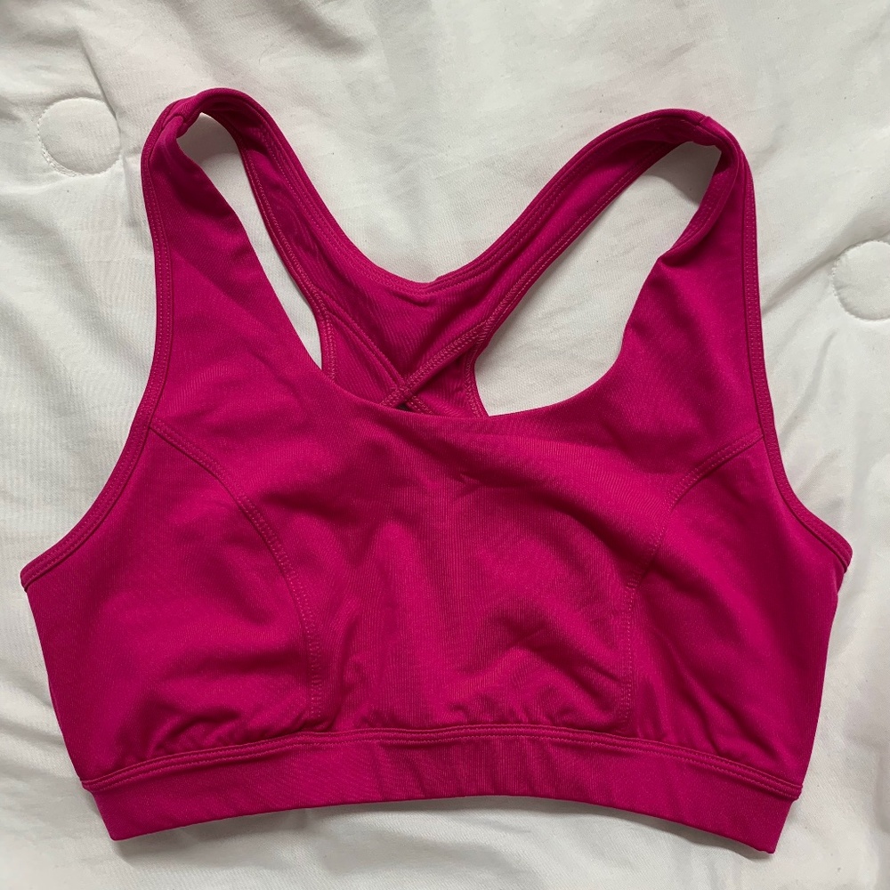 TEK Gear High Impact Pink Sports Bra